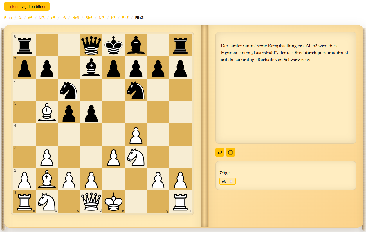 Klassische Bird-Variante gegen 1...d5