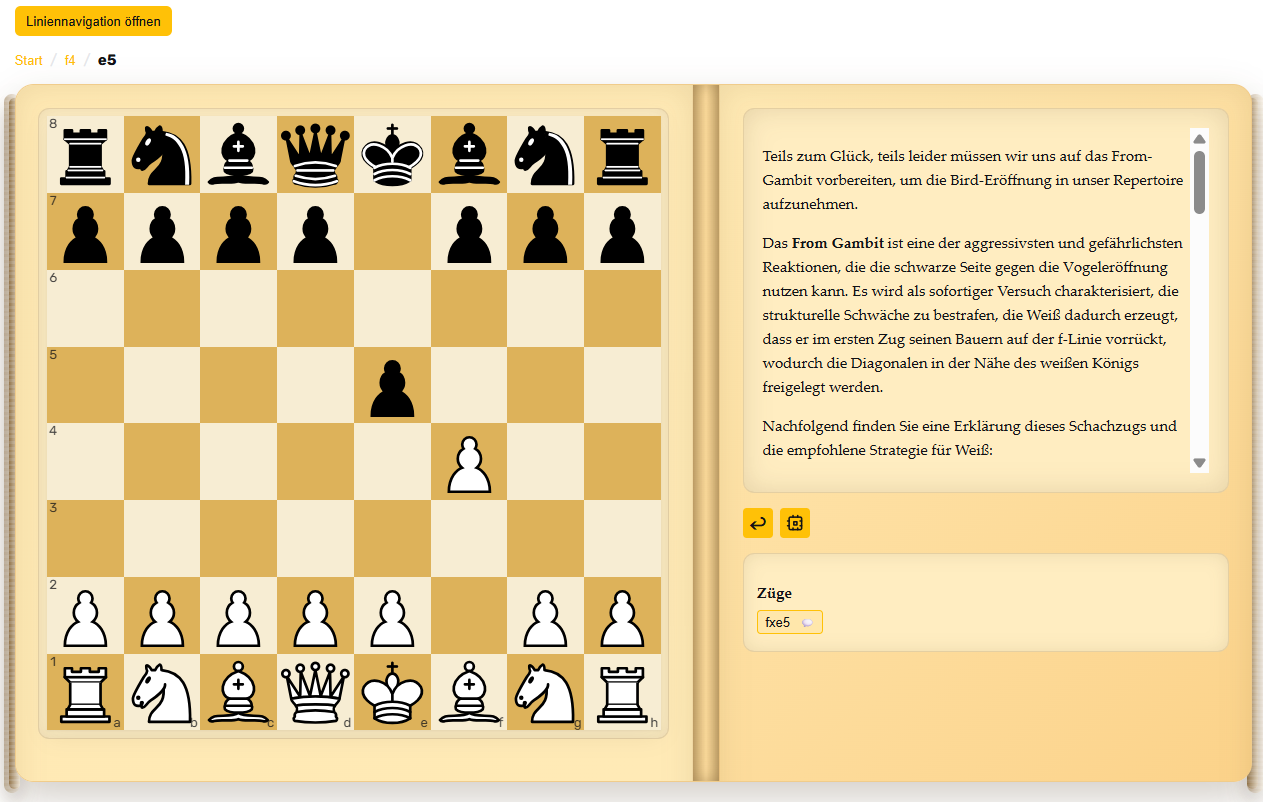Kritische From-Gambit-Variante gegen die Bird-Eröffnung